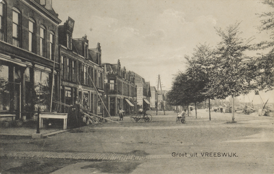 130349 Gezicht op de Handelskade te Vreeswijk.N.B. De gemeente Vreeswijk is per 1 juli 1971 gevoegd bij de nieuw ...